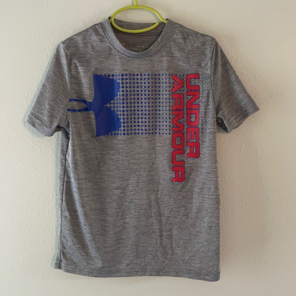 Under Armor youth small grey shirt
